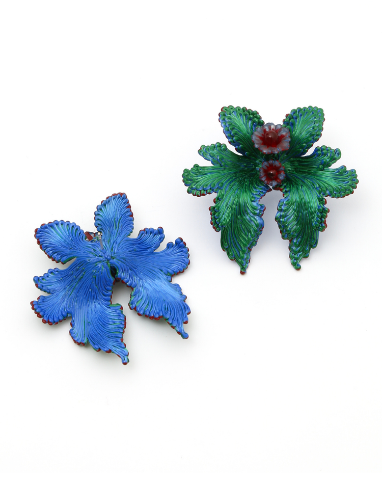 Swallowtail Blue & Green